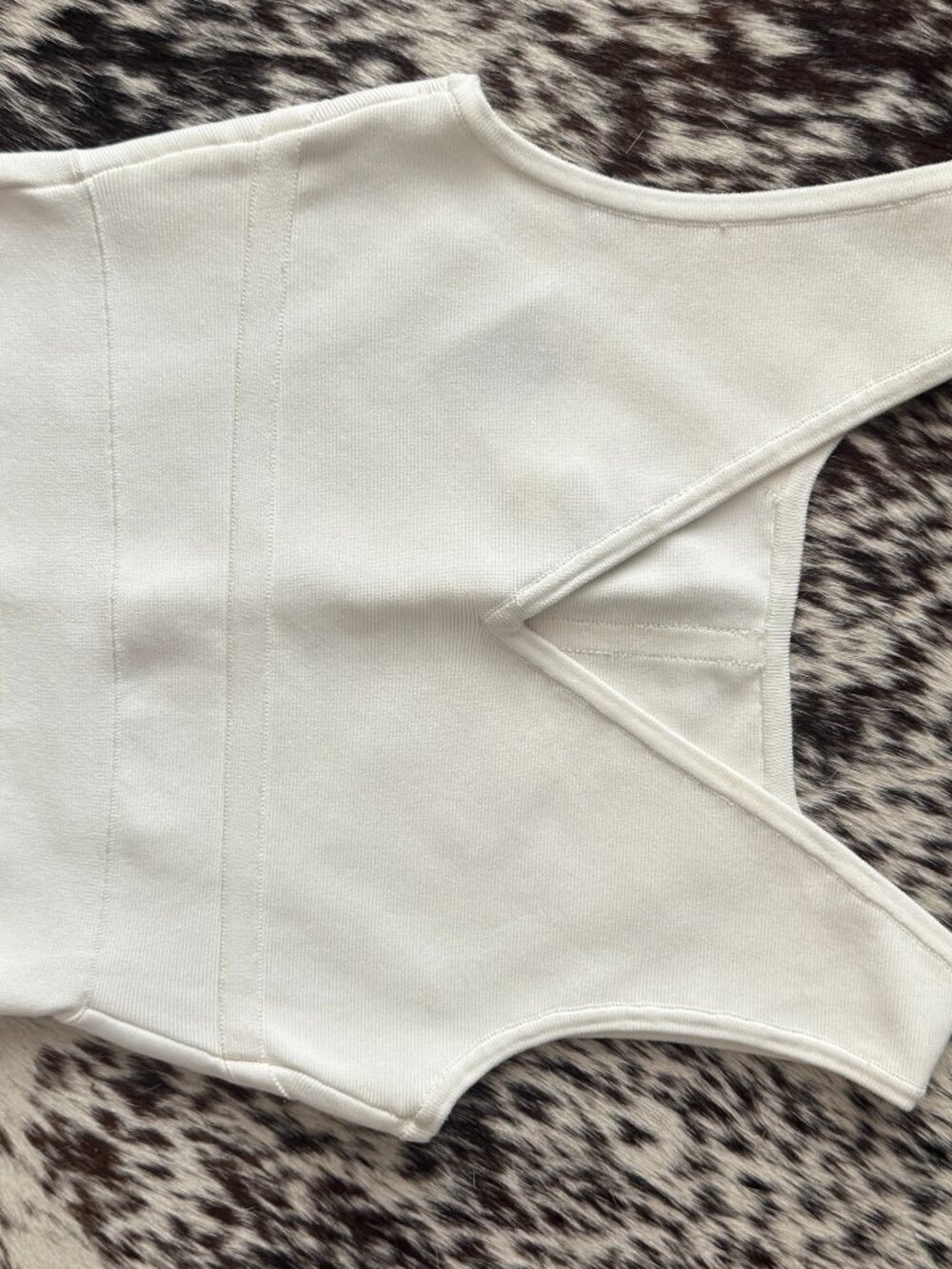 BCBGMAXAZRIA White Crop Top & Mini Skirt Set XS